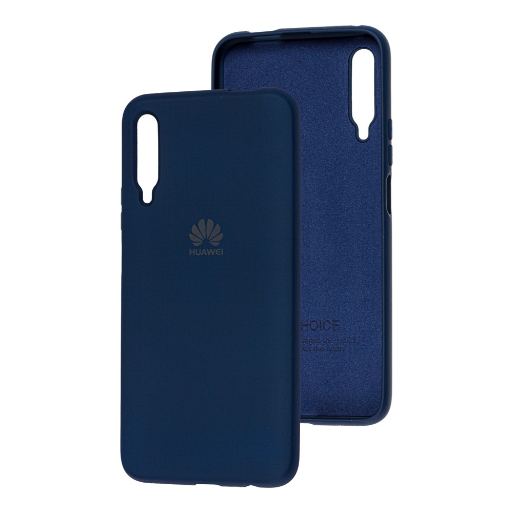 HQ Silicone Case для Huawei P Smart Pro/Honor 9X темно-синій-0