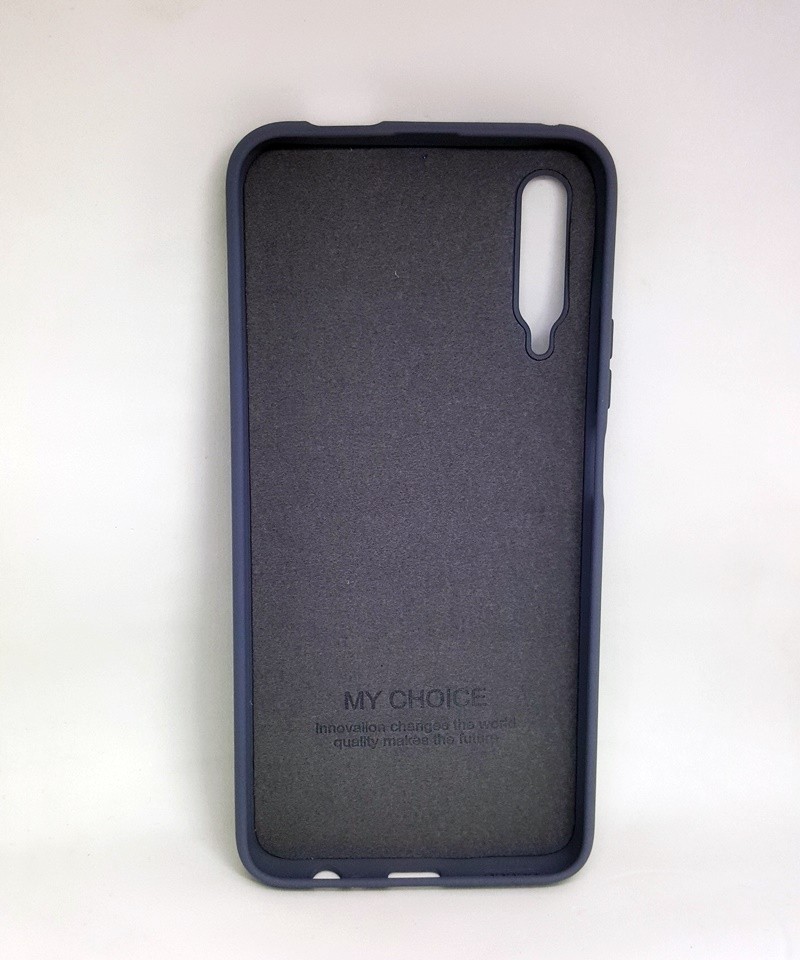 HQ Silicone Case для Huawei P Smart Pro/Honor 9X сірий-1