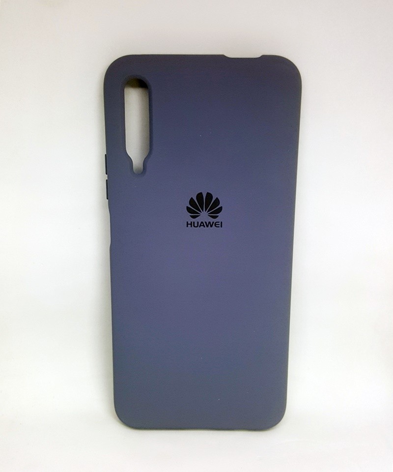 HQ Silicone Case для Huawei P Smart Pro/Honor 9X сірий-0