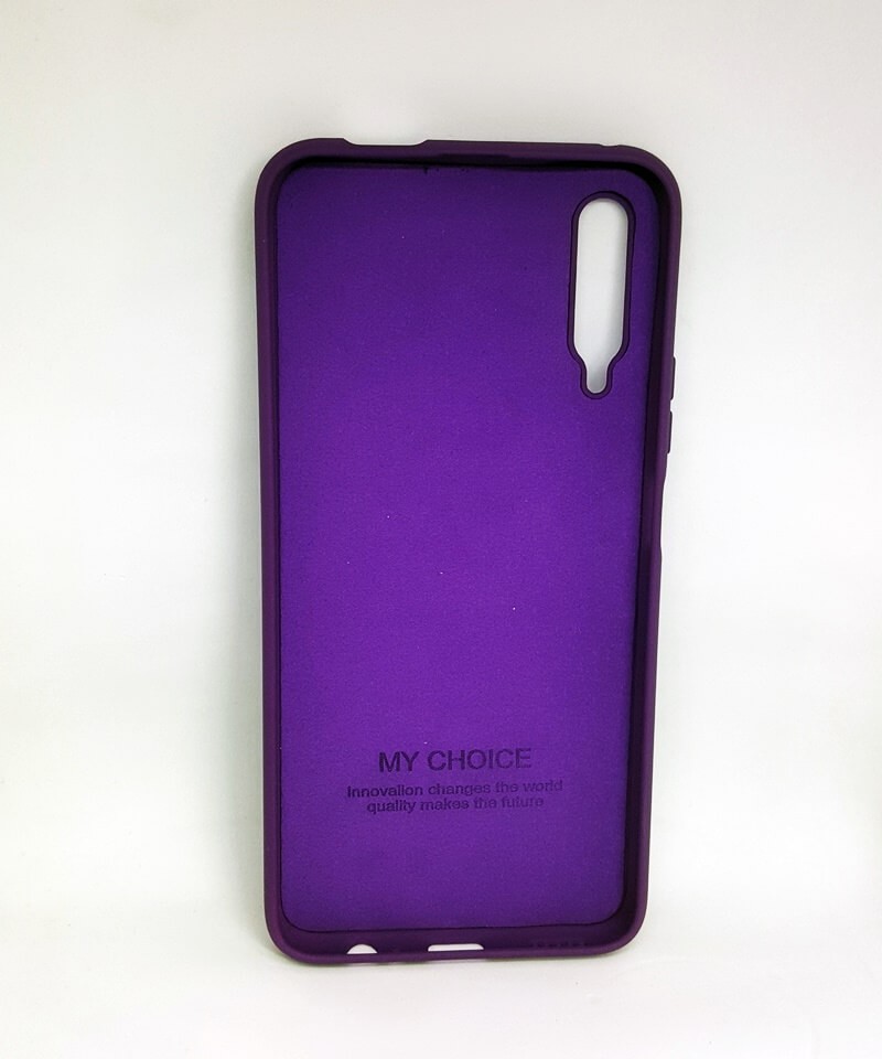 HQ Silicone Case для Huawei P Smart Pro/Honor 9X бузковий-1