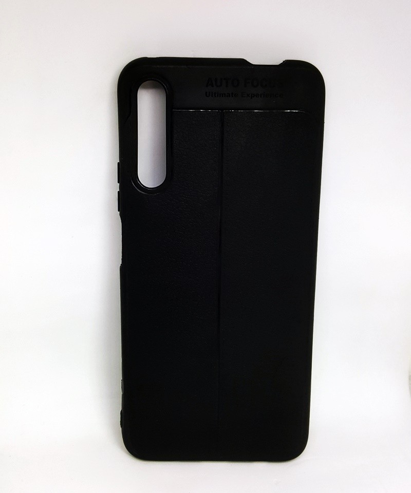 Накладка Ultimate Leather для Huawei P Smart Pro/Honor 9X чорна-0