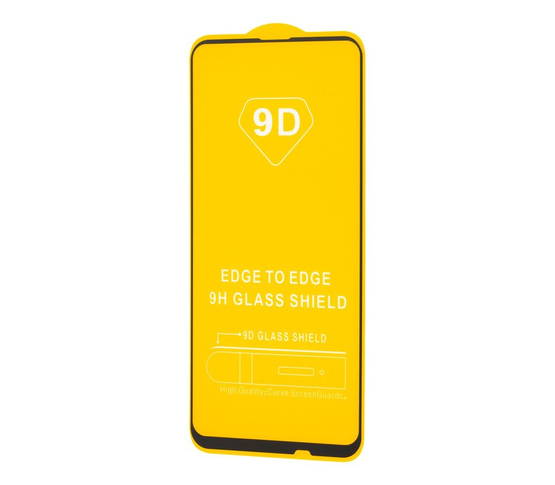 Захисне скло 9D Xiaomi Redmi K20(Ch) (Чорне)-0