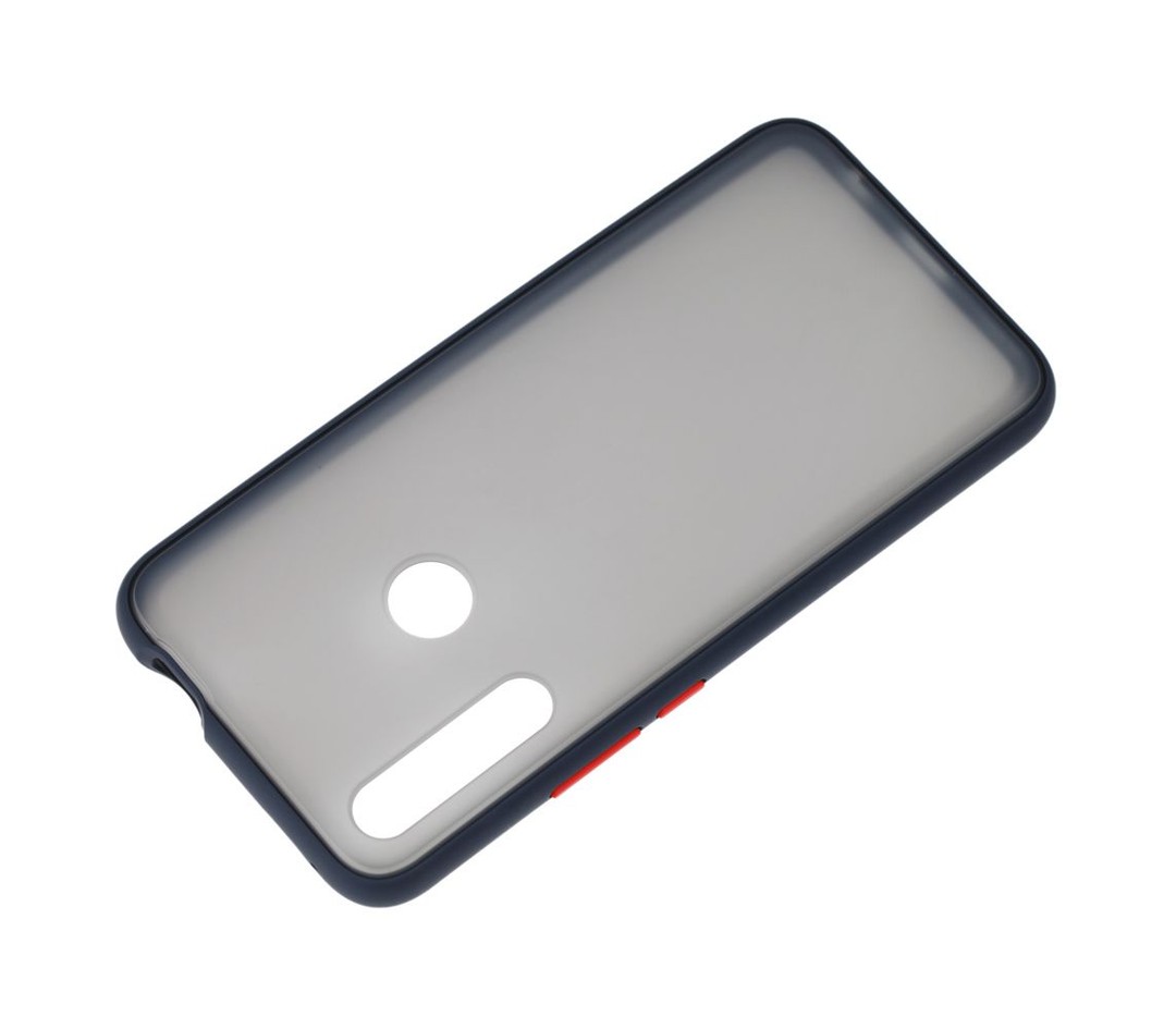 Накладка Totu Gingle для HUAWEI P Smart Z (2019) (Чорно-червона)-1