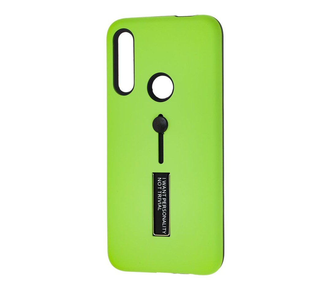 Накладка Kickstand для Huawei P Smart Z (2019) (Зелена)-0