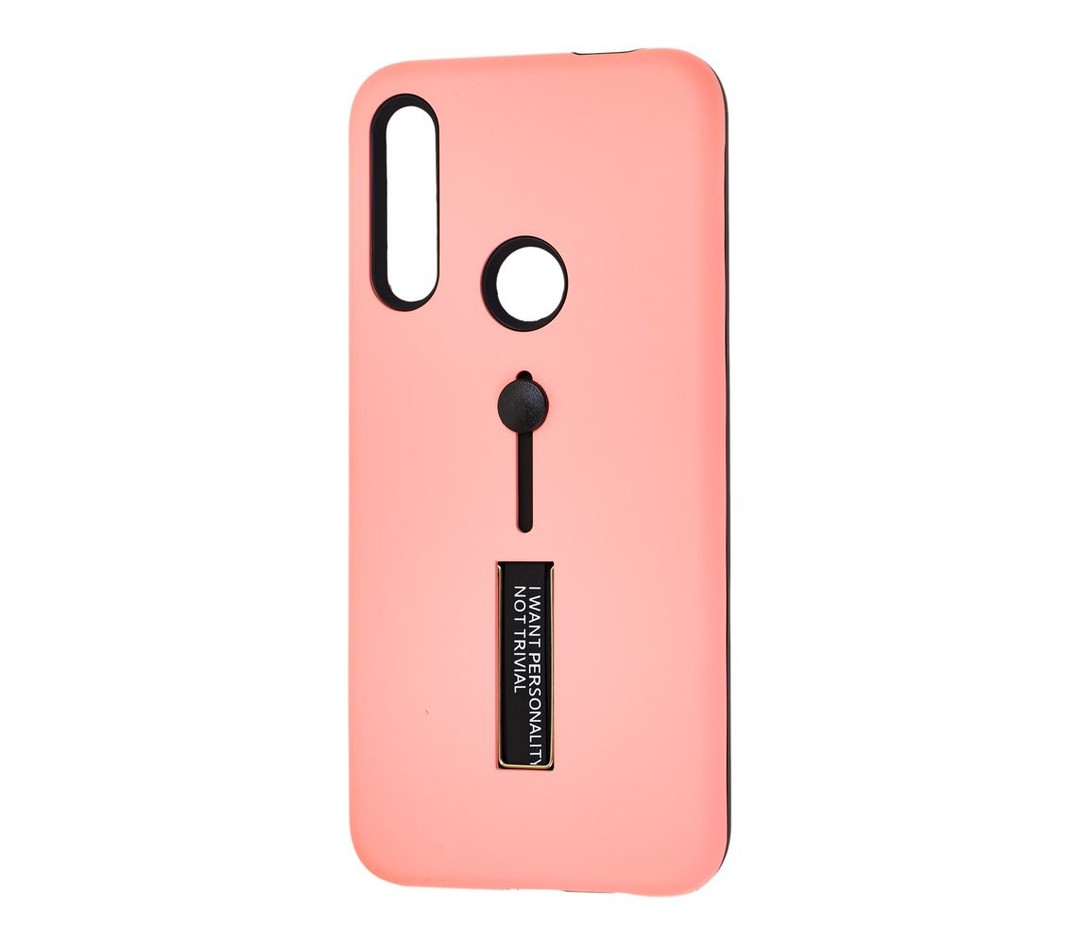 Накладка Kickstand для Huawei P Smart Z (2019) (Персикова)-0