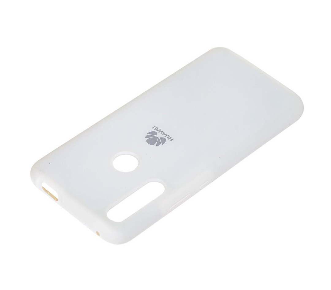 Накладка Silicone Case для Huawei P smart Z (STK-LX1)  (White)-1
