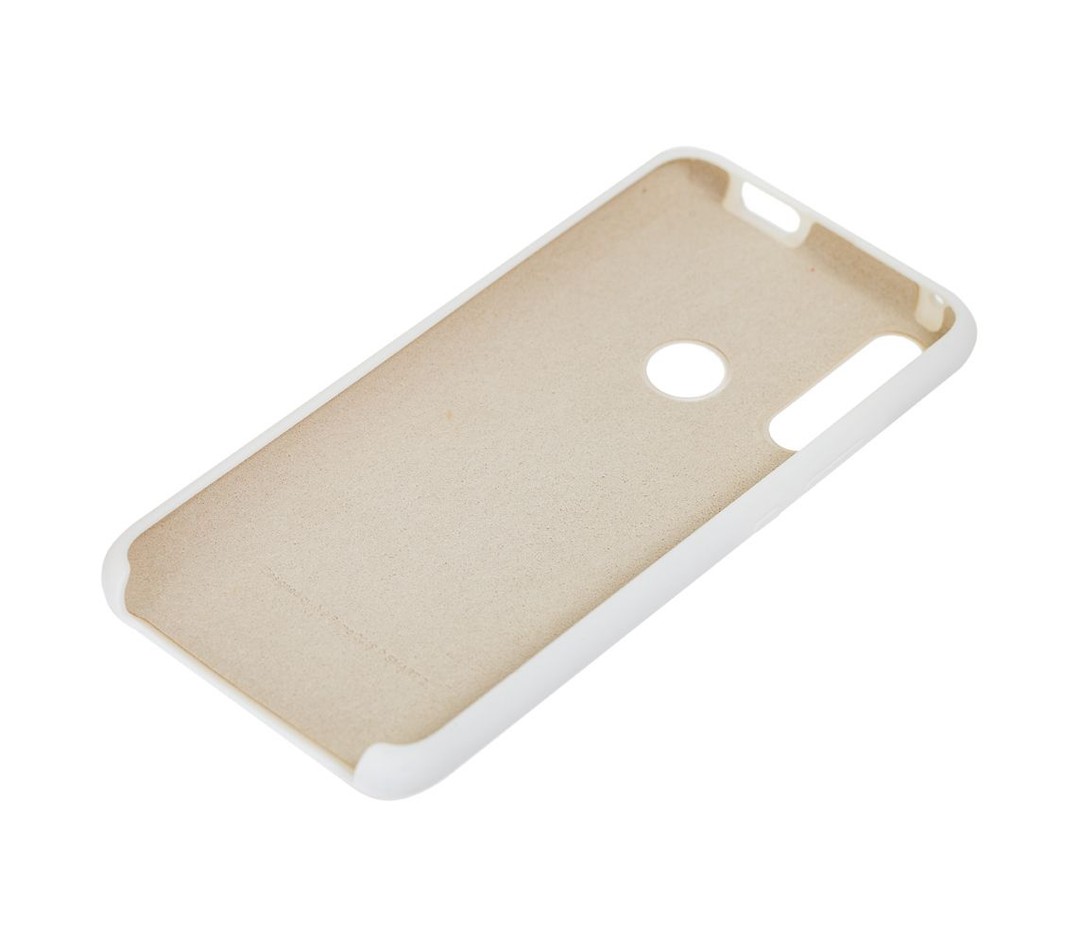 Накладка Silicone Case для Huawei P smart Z (STK-LX1)  (White)-2