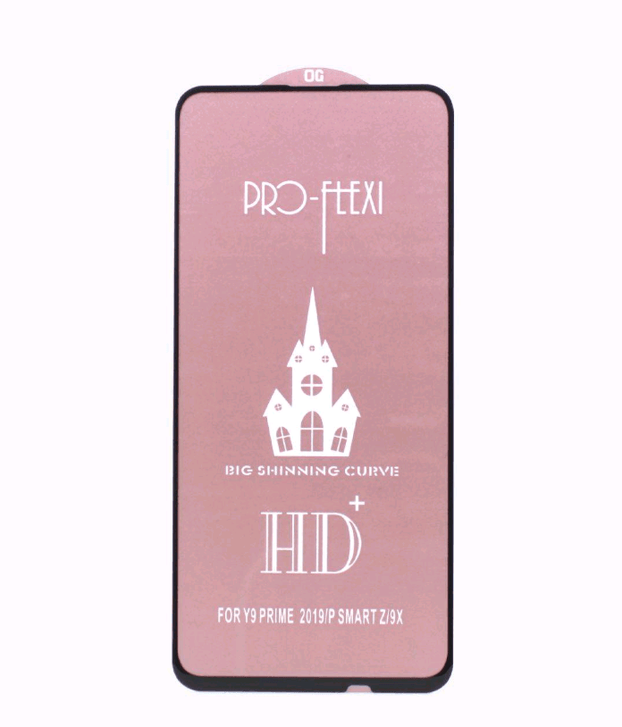 Захисне скло Flexi HD+ для Huawei P Smart Z (Чорне)-0