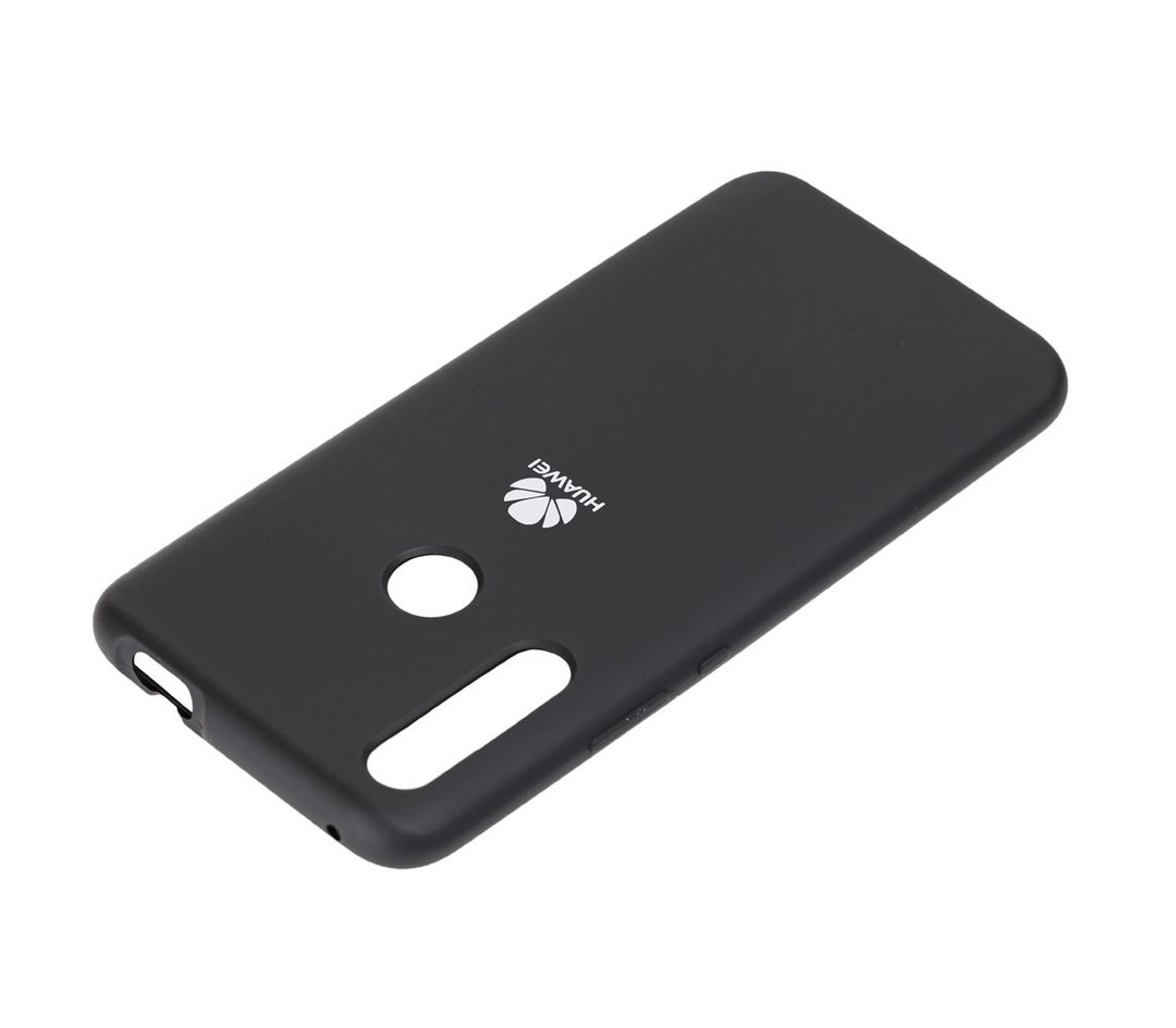 Накладка Silicone Case для Huawei P smart Z (STK-LX1) (Black)-1