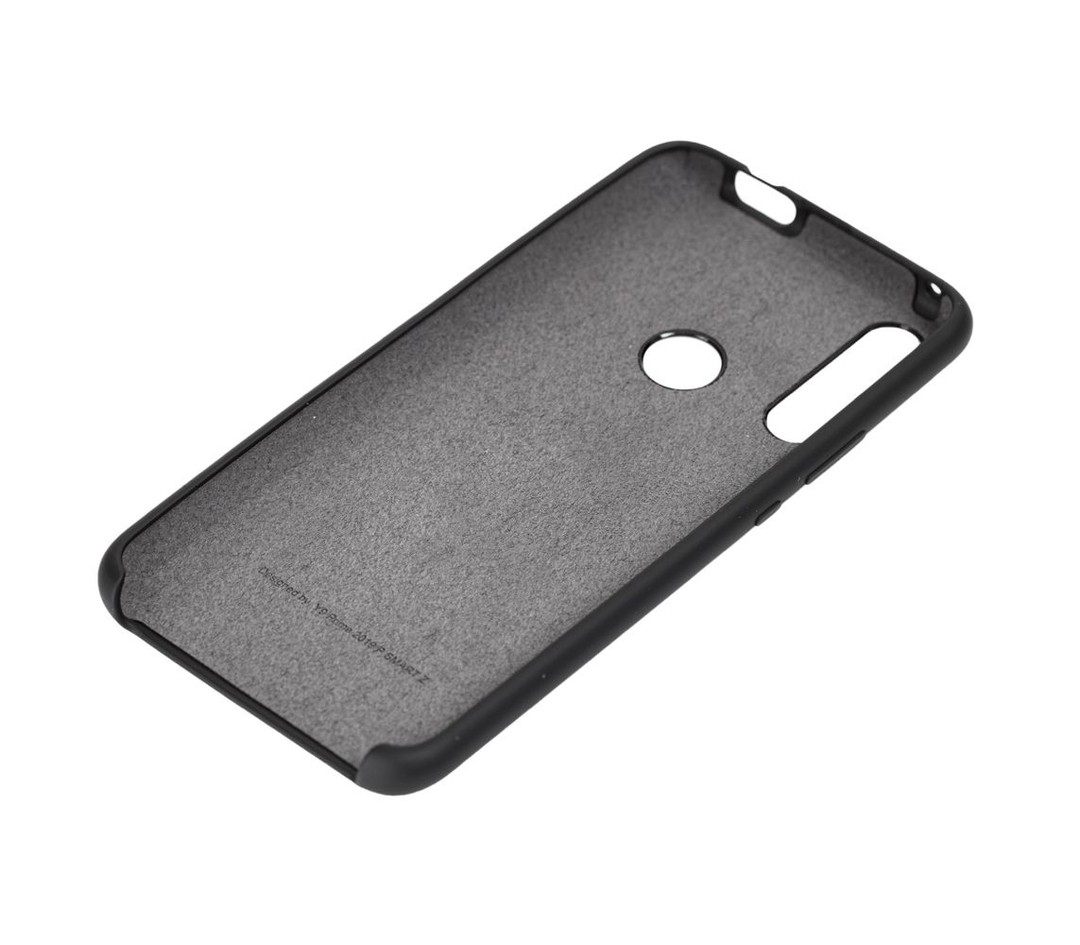 Накладка Silicone Case для Huawei P smart Z (STK-LX1) (Black)-2