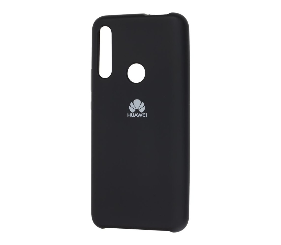 Накладка Silicone Case для Huawei P smart Z (STK-LX1) (Black)-0