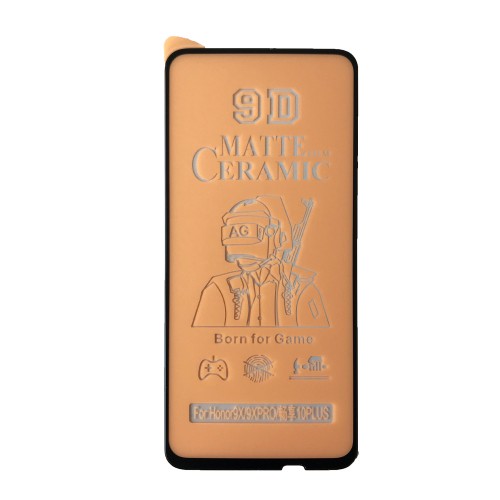 Гнучке скло Ceramic MATT для Huawei P Smart Z матове з чорною рамкою-0