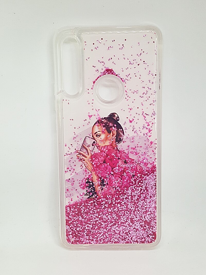 Накладка Fluid Painted для Huawei Y6P  (MED-LX9) " Селфі з трояндами"-0