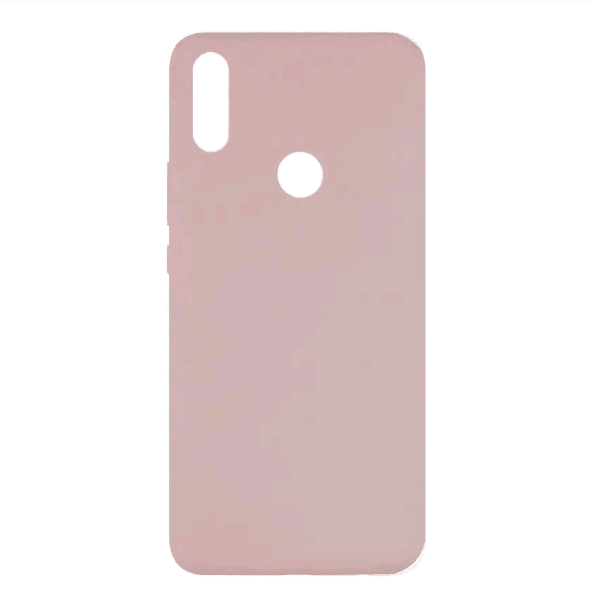 Silicone Cover Full without Logo (A) для Huawei P Smart Z (Pink Sand)-0