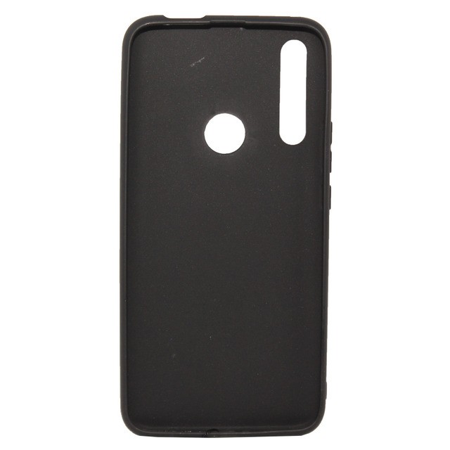 Накладка MAVIS для Huawei P Smart Z шкіряна чорна-1