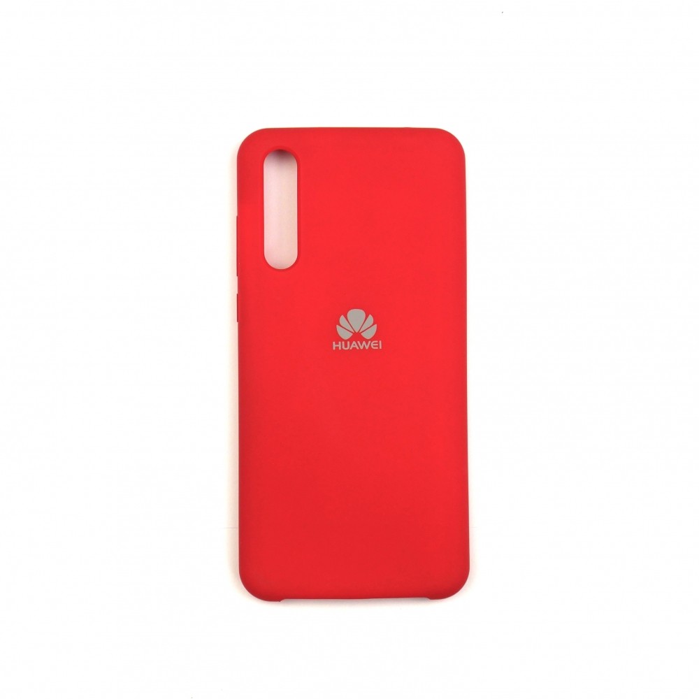 Накладка Silicone Case для Huawei P20 Pro  (Red)-0