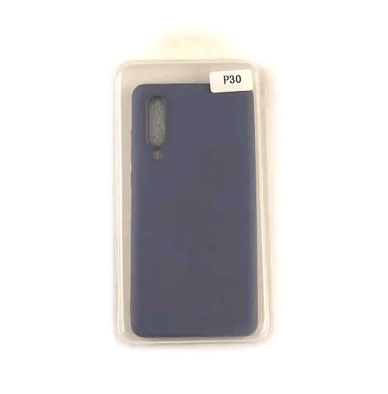 Накладка Silicone Case Full Cover Huawei для P30 Джинсовий-0