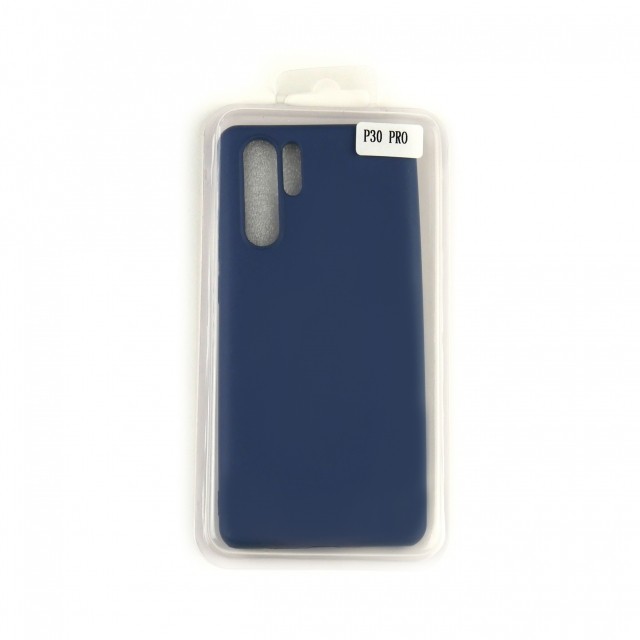 Silicone Case Full Cover для Huawei P30 Pro синій-0