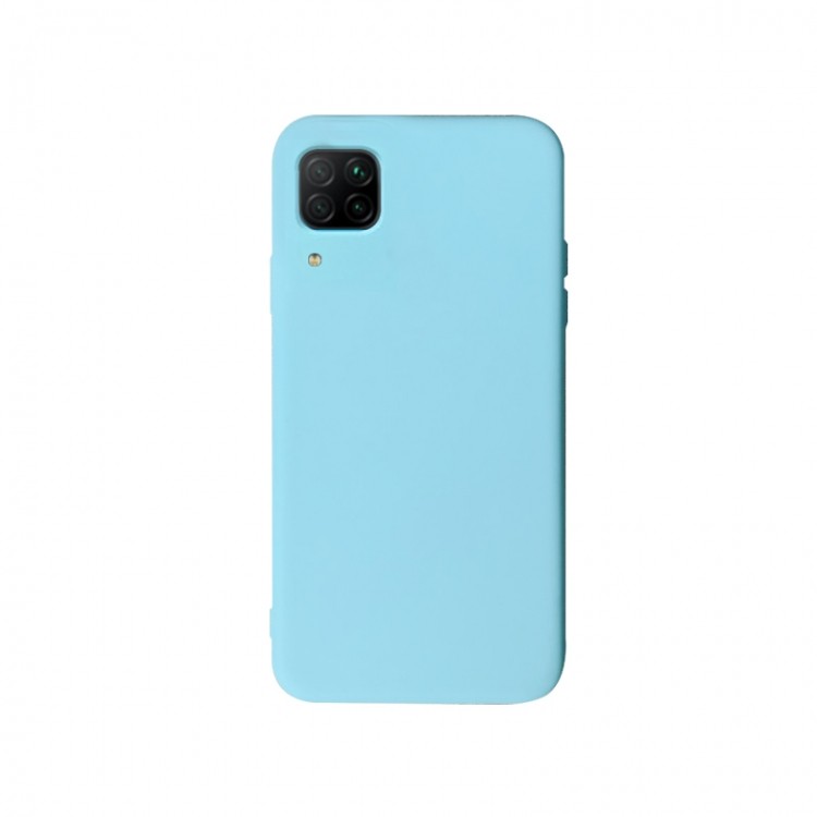 Накладка Soft Silicone Case для Huawei P40 Lite Blue-0
