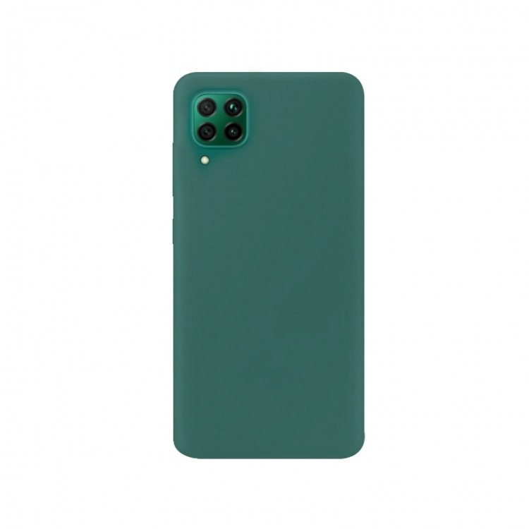 Накладка Soft Silicone Case для Huawei P40 Lite Dark Green-0