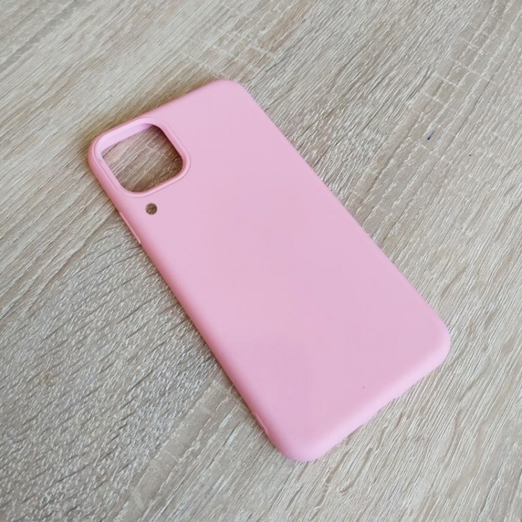 Накладка Soft Silicone Case для Huawei P40 Lite Pink-1