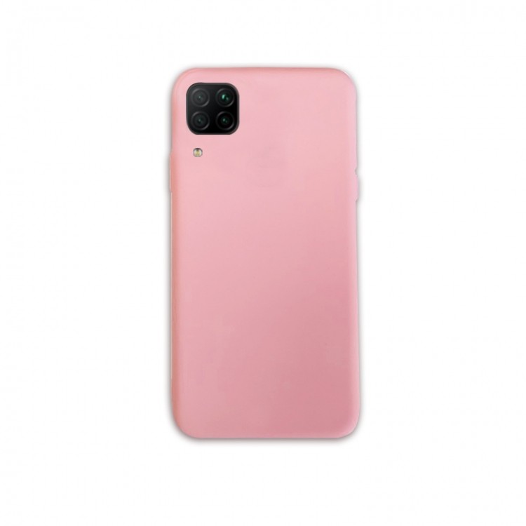 Накладка Soft Silicone Case для Huawei P40 Lite Pink-0