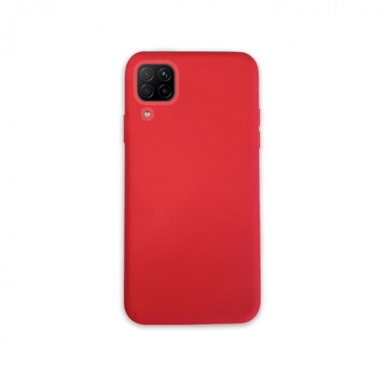 Накладка Soft Silicone Case для Huawei P40 Lite Red-0