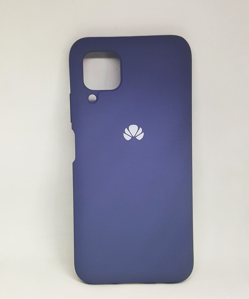 Silicone Cover Full Protective для Huawei P40 Lite (Lavender Gray)-0