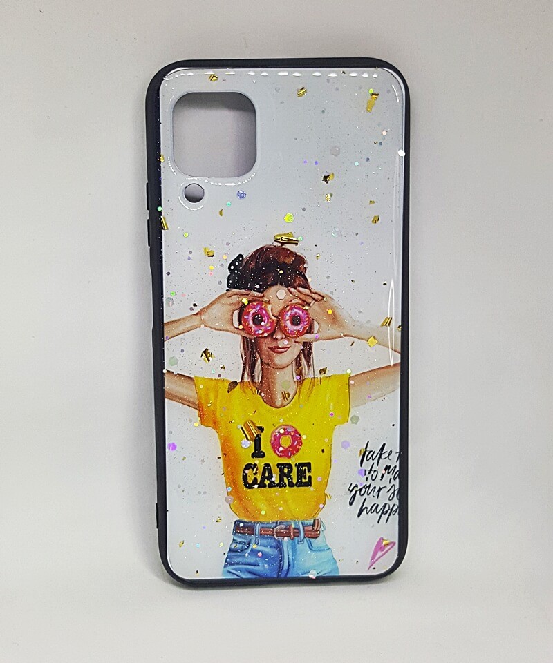 Накладка Mix Art для Huawei P40 Lite Дівчина і пончики-0