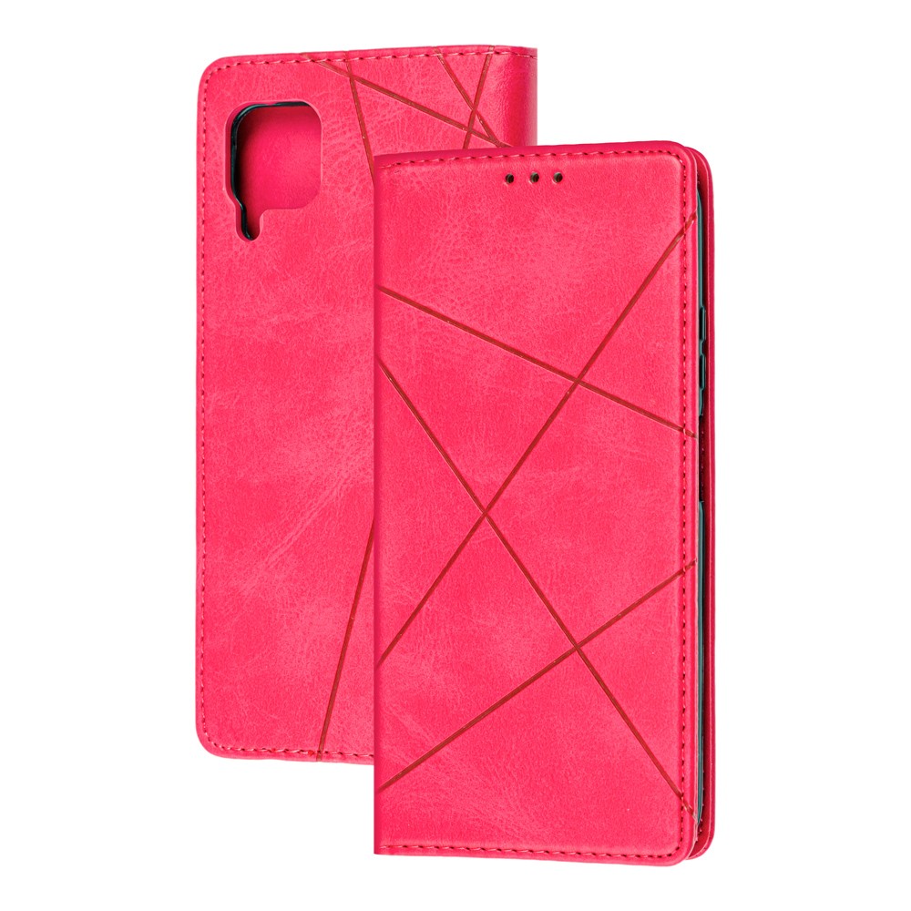 Книжка Business для Huawei P40 Lite малинова-0