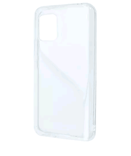 Накладка Molan Cano Glossy Jelly для Huawei P40 Lite  прозора з блискітками-0