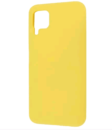 Silicone Cover Full для Huawei P40 lite (Yellow) без логотипу-0