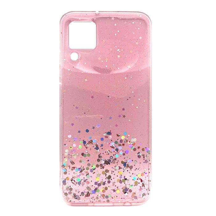 Накладка Star Glitter для Huawei P40 Lite Рожева-0
