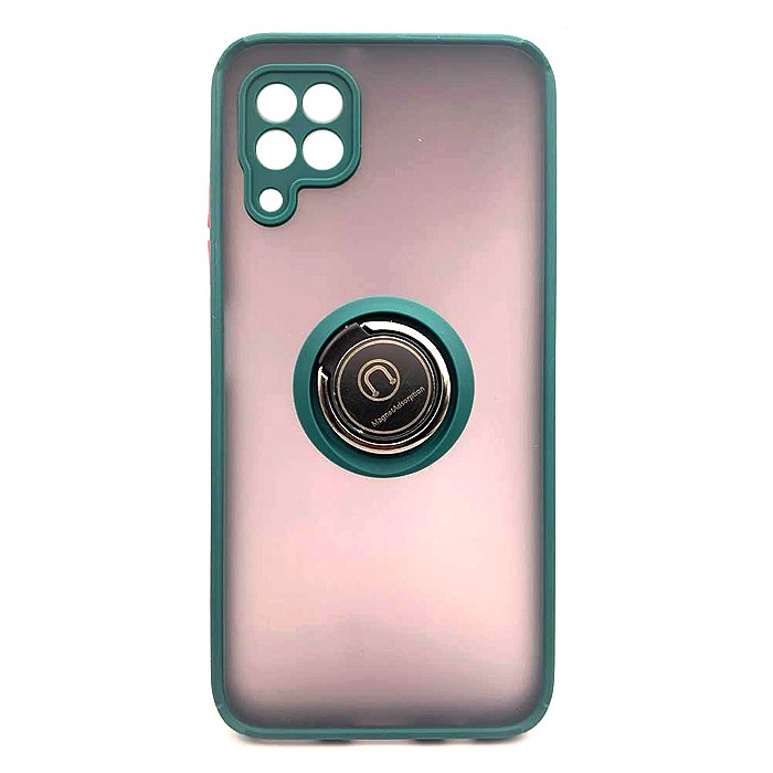 Накладка Totu Gingle Ring для Huawei P40 Lite Темно-зелений-0
