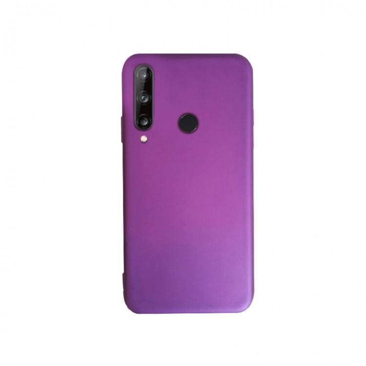 Накладка Soft Silicone Case для Huawei P40 Lite E Purple-0