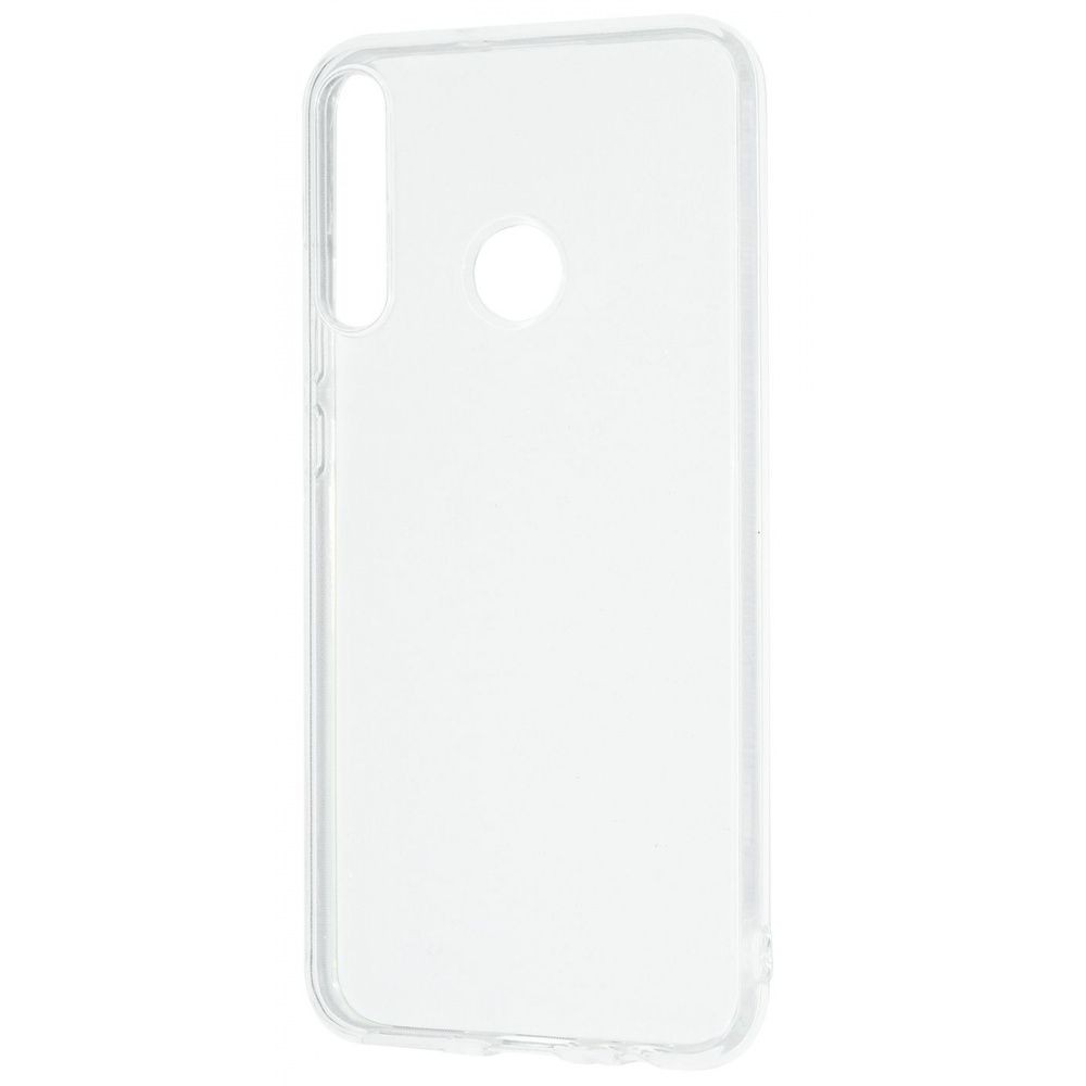 Накладка Molan Cano Glossy Jelly для Huawei P40 Lite E/Y7P прозора з блискітками-0