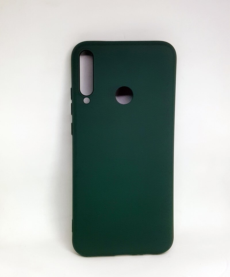 Накладка Full Soft для Huawei P40 Lite E темно-зелена-0