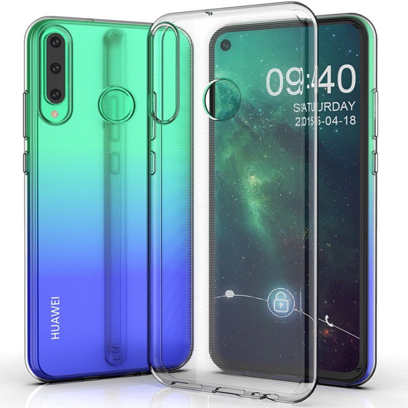 Накладка Epic Transparent 1,0mm для Huawei P40 Lite E прозора-0