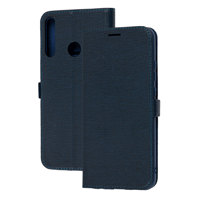 Книжка Side Magnet для Huawei P40 Lite E/Honor 9C (blue)-0
