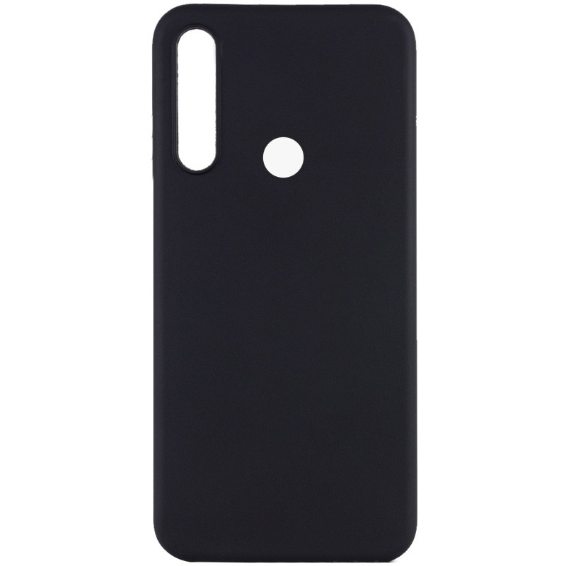 Накладка Epik Black для Huawei P40 Lite E чорна-0