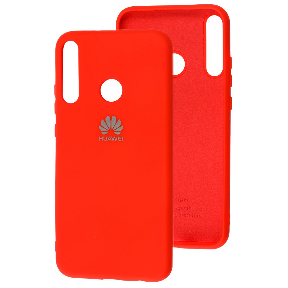 Silicone Cover My Color Full Protective (A) для Huawei P40 Lite E / Y7p (2020) (Red)-0