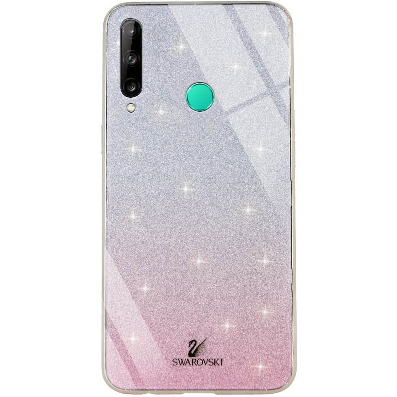 Накладка Glass SW для Huawei P40 Lite E / Y7p (2020)  Рожева-0