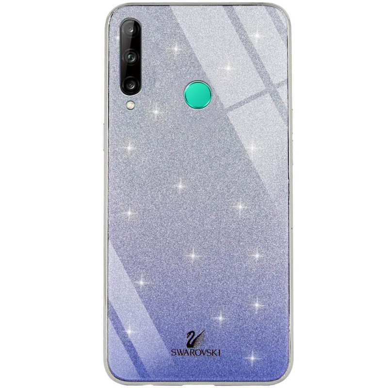 Накладка Glass SW для Huawei P40 Lite E / Y7p (2020)  Синя-0