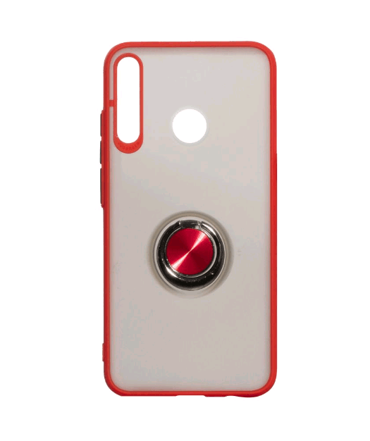Накладка Totu Ring для Huawei P40 Lite E червона-0