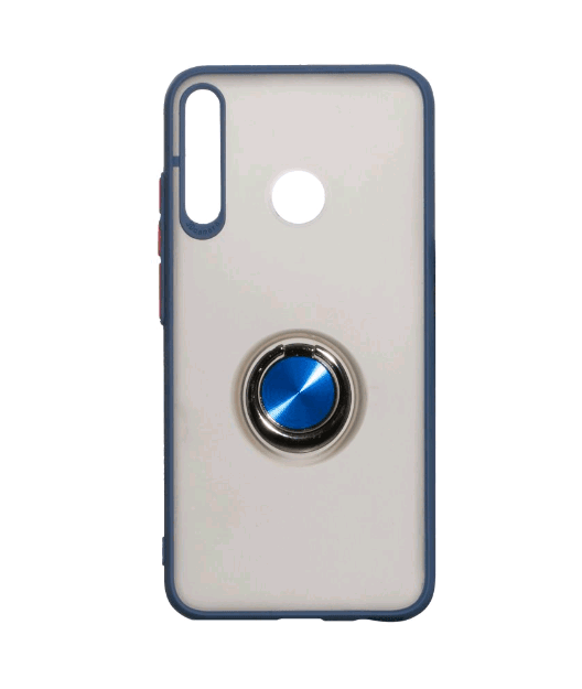 Накладка Totu Ring для Huawei P40 Lite E синя-0