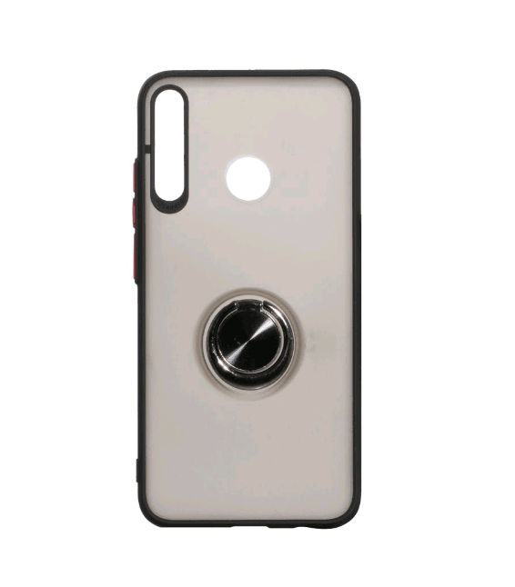 Накладка Totu Ring для Huawei P40 Lite E чорна-0