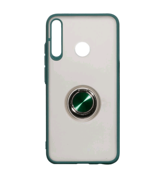 Накладка Totu Ring для Huawei P40 Lite E зелена-0