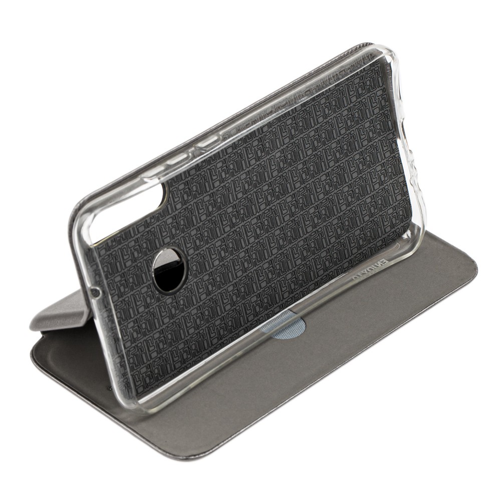 Книжка Premium для Huawei P40 Lite E  сіра-1