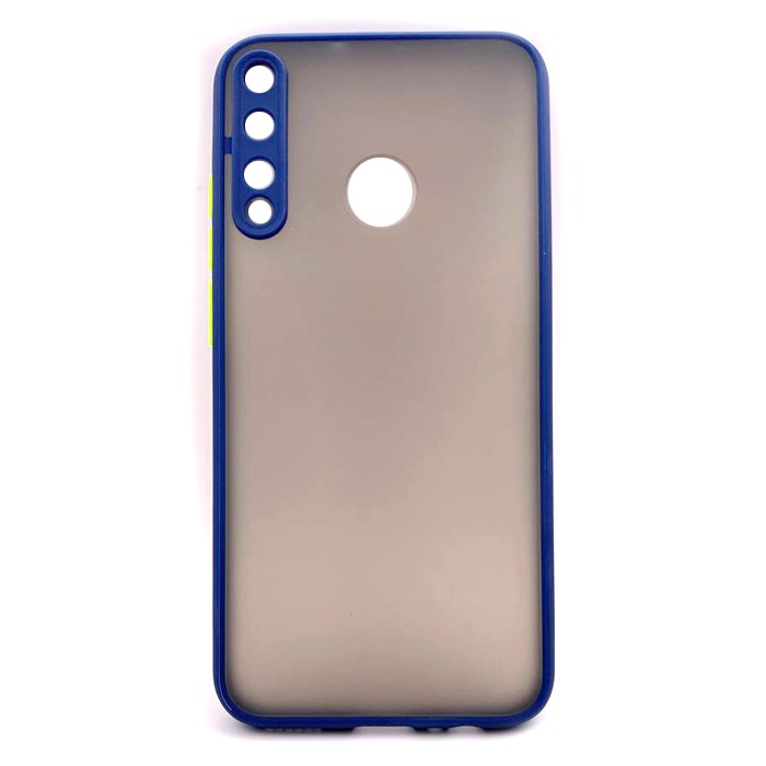 Накладка Totu Gingle Camera для Huawei P40 Lite E синя-0