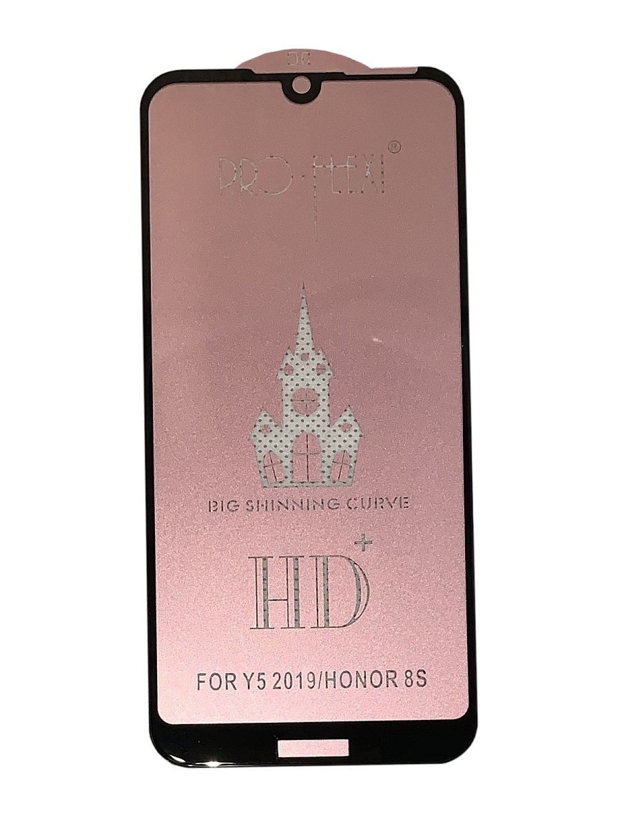 Захисне скло Flexi HD+ для Huawei Y5 2019 (Чорне)-0